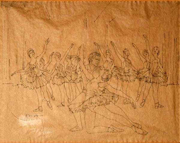 Dibujo, Grupo de ballet